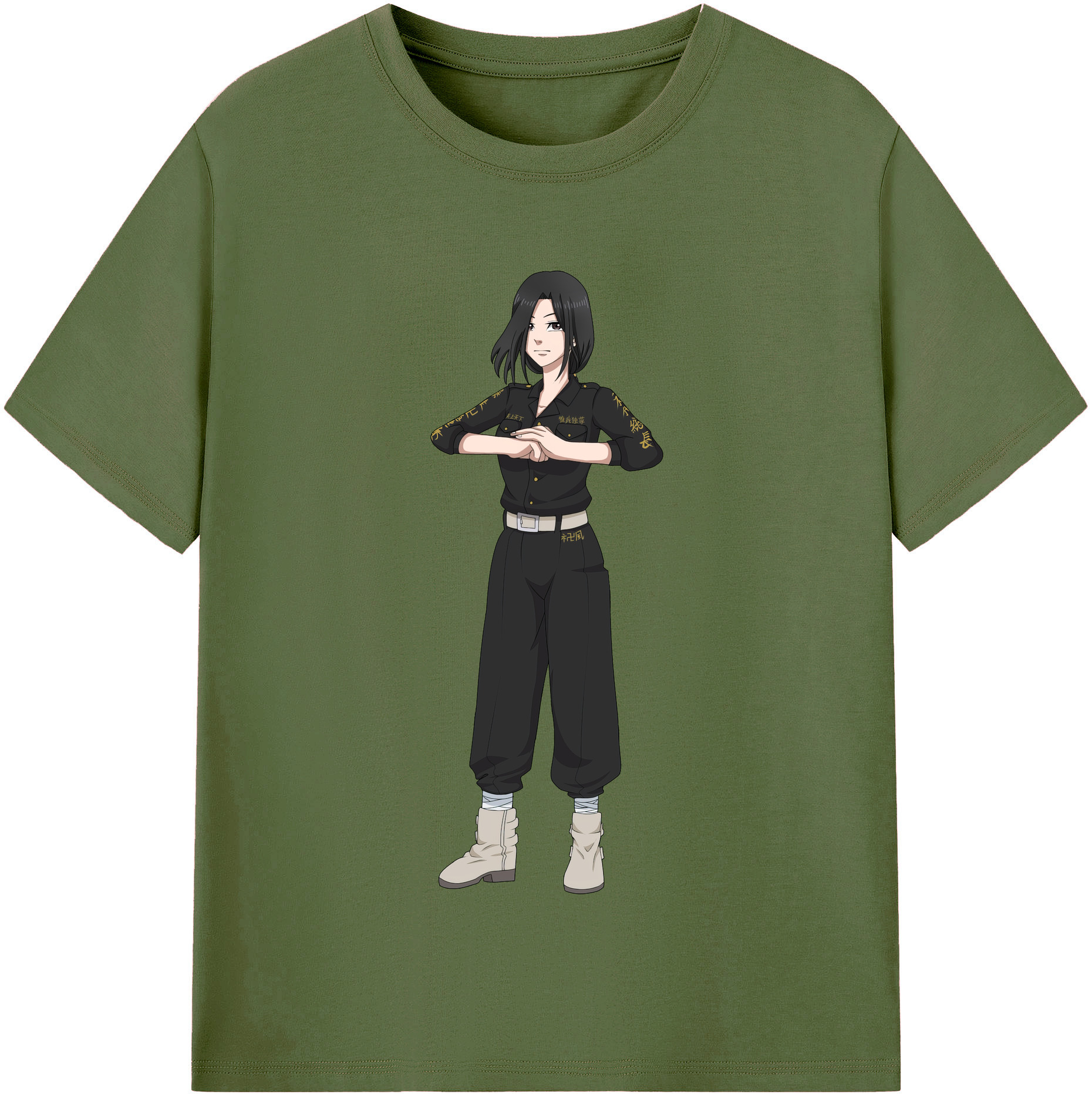 （画像用） 東京リベンジャーズ Tokyo Revengers 綿100％半袖Tシャツ（フロントプリント）